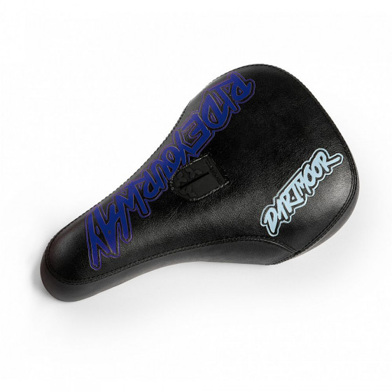 Sedlo MTB - DARTMOOR Fatty Pivotal - Black/Space Blue