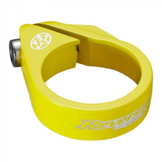 Sedlová spona - REVERSE Bolt 34,9 mm - Neon Yellow