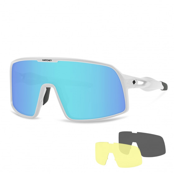 Sluneční brýle - HATCHEY Republic Plus - White / Ice Blue