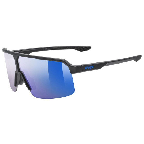 Sluneční brýle - UVEX Ramp - Black Matt / Mirror Blue