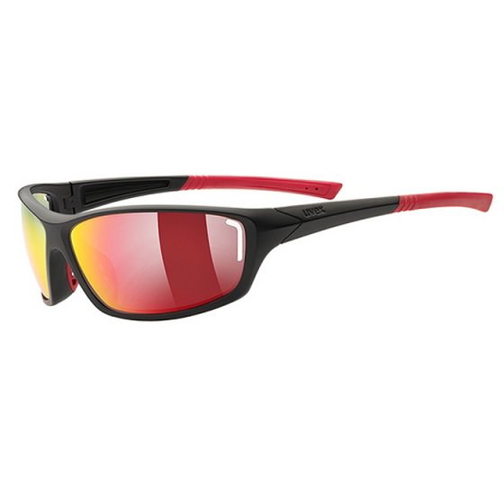 Sluneční brýle - UVEX Sportstyle 210 - černo-červená
