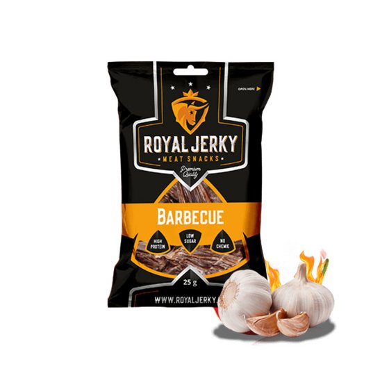 Sušené maso - ROYAL JERKY hovězí - Barbecue