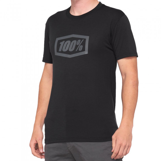 Triko - 100% Essential Tech T-shirt - Black / Grey