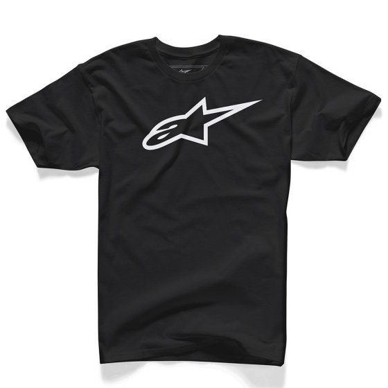 Triko - ALPINESTARS Ageless Classic Tee 2018 - Black/White