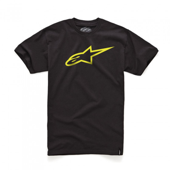 Triko - ALPINESTARS Ageless Classic Tee 2024 - Black/Yellow