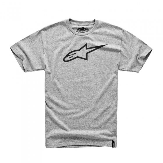 Triko - ALPINESTARS Ageless Classic Tee - Grey Heater/Black