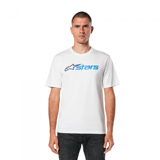 Triko - ALPINESTARS Blaze 2.0 CSF Tee 2024 - White/Navy/Blue