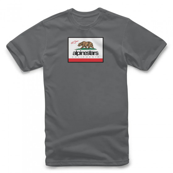 Triko - ALPINESTARS Cali 2.0 Tee - Charcoal