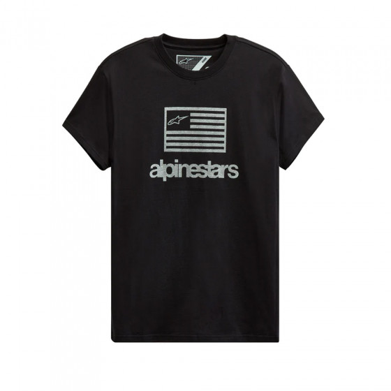 Triko - ALPINESTARS Flag Tee - Black