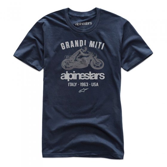 Triko - ALPINESTARS Grande Miti Premium Tee - Navy