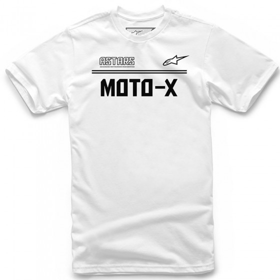 Triko - ALPINESTARS Moto-X Tee - White/Black