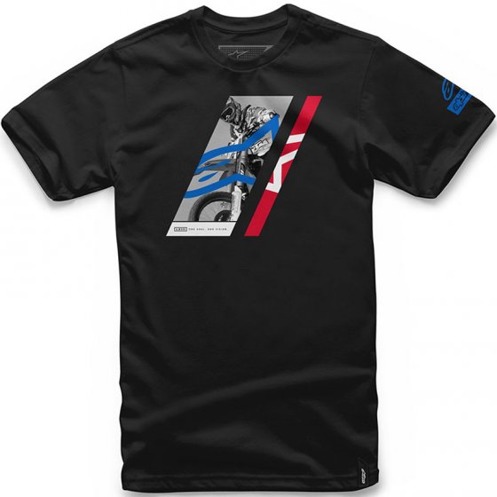 Triko - ALPINESTARS Section Tee 2017 - černá