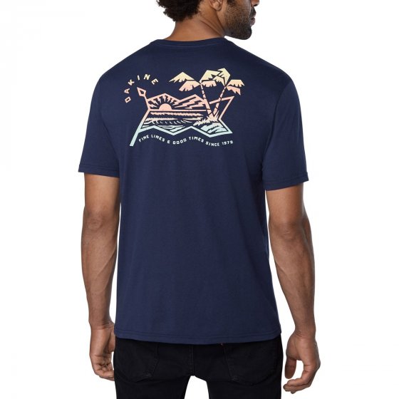 Triko - DAKINE Electric Sunset T-shirt 2019 - Midnight