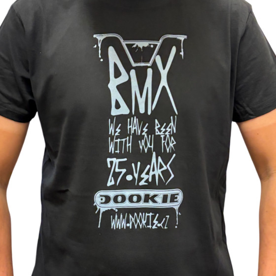Triko - DOOKIE BMX 25 Years - černá
