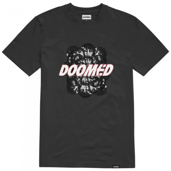 Triko - ETNIES Doomed Witches Tee - Black