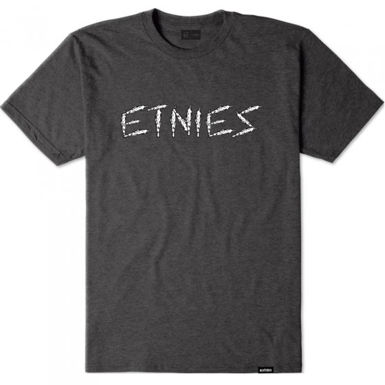 Triko - ETNIES Joint Tee 2020 - Charcoal/Heather