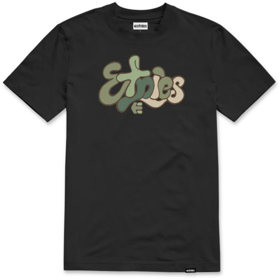 Triko - ETNIES Noodle Tee - Black