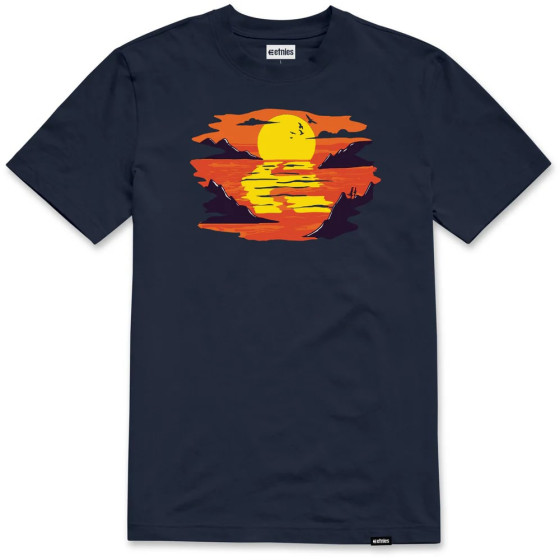 Triko - ETNIES Reflection Tee - Black