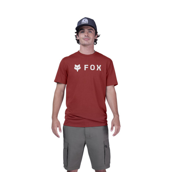 Triko - FOX Absolut Ss Prem Tee 2025 - Rust