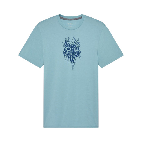 Triko - FOX Bark Ss Tech Tee 2025 - Vintage Wash Blue