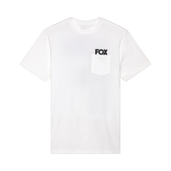Triko - FOX Big F Ss Prem Tee 2025 - Optic White