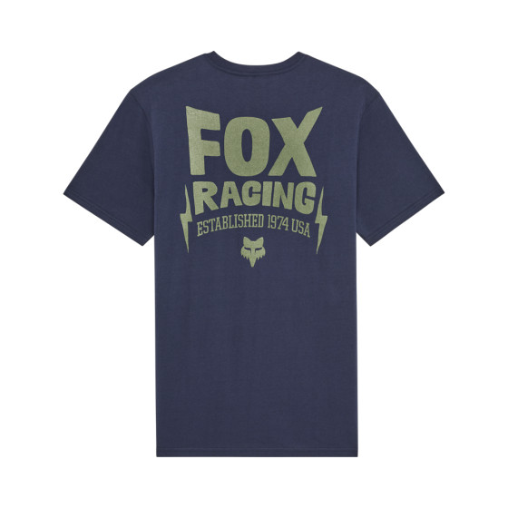 Triko - FOX Bolt Premium Tee 2025 - Midnight Blue