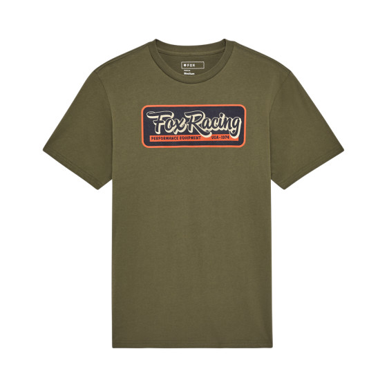 Triko - FOX Equipped Premium Tee 2025 - Olive Green