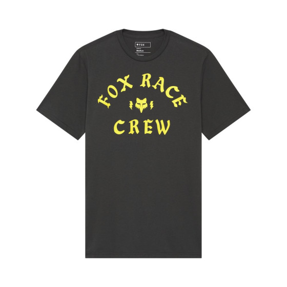 Triko - FOX Heritage Ss Prem Tee 2025 - Dark Shadow Grey