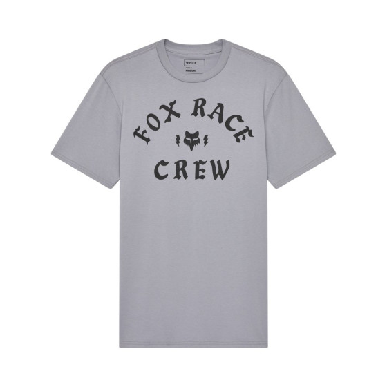 Triko - FOX Heritage Ss Prem Tee 2025 - Steel Grey