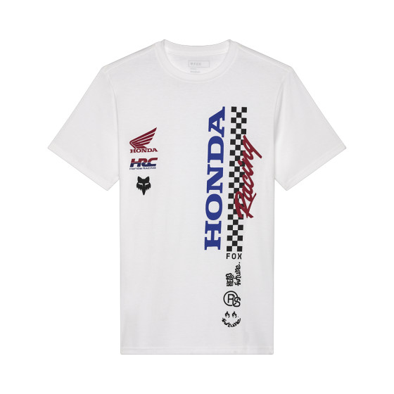 Triko - FOX Honda Ss Tee 2025 - Optic White