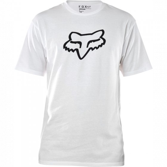 Triko - FOX Legacy Fox Head Ss Tee 2019 - Optic White