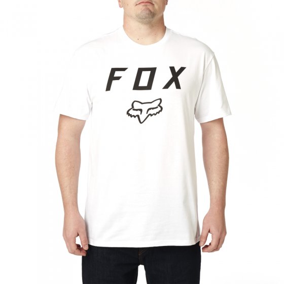 Triko - FOX Legacy Fox Moth Ss Tee 2019 - Optic White