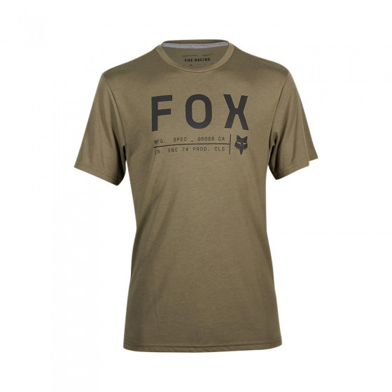 Triko - FOX Non Stop Ss Tech Tee 2024 - Olive Green