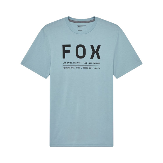 Triko - FOX Non Stop Ss Tech Tee 2025 - Vintage Wash Blue
