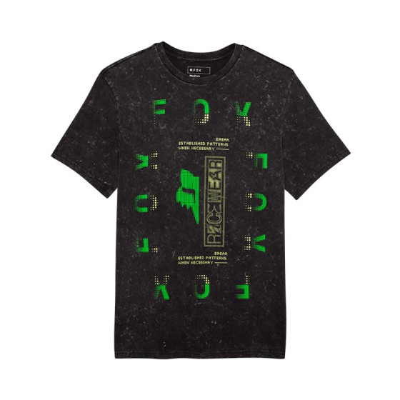 Triko - FOX Throttle Ss Prem Tee 2025 - Black