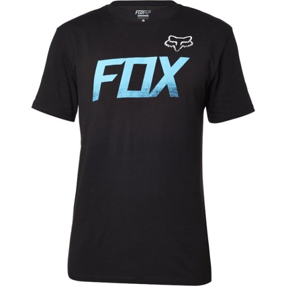 Triko - FOX Tuned Ss Premium Tee 2016 - černá - L (likvidace skladu)