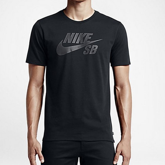 Triko - NIKE SB Dri-Fit Icon Reflective 2015 - černá