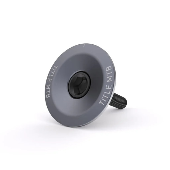 Víčko a ježek hlavového složení - TITLE Top Cap and Bolt - Grey