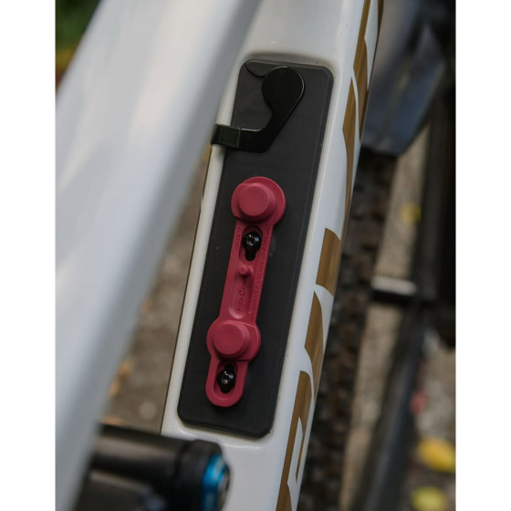 Základna na rám - FIDLOCK Twist - červená