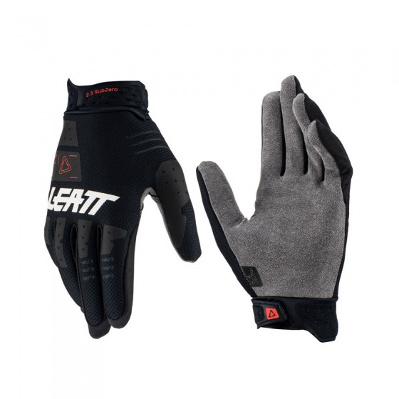 Zateplené rukavice LEATT MOTO 2.5 SubZero Glove 2023 - Černá 