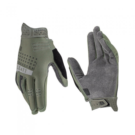 Zateplené rukavice LEATT MTB 2.0 SubZero Glove 2023 - Green