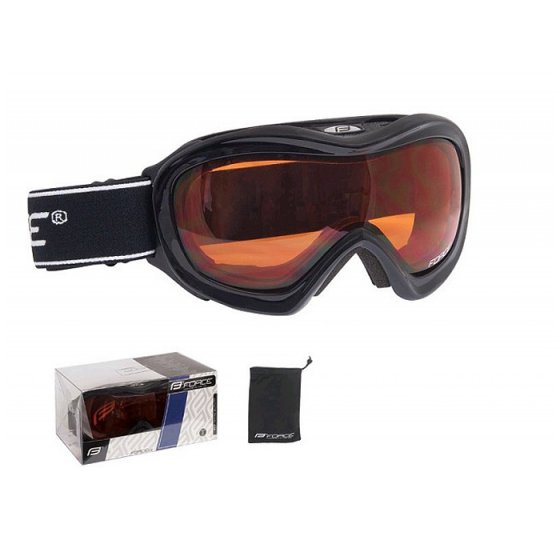Zimní brýle - FORCE Ski - černá