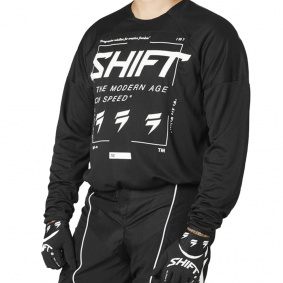 Dres - SHIFT White Label Bliss - černá / bílá