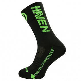 Ponožky - HAVEN Lite Silver (2páry) - Black/Green