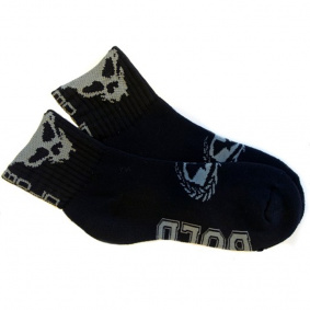 Ponožky - BOLDWEAR - Black / Grey Punisher