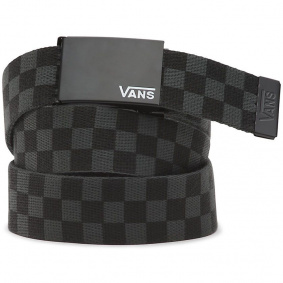 Pásek - Vans Deppster II Web Belt - Black/Charcoal