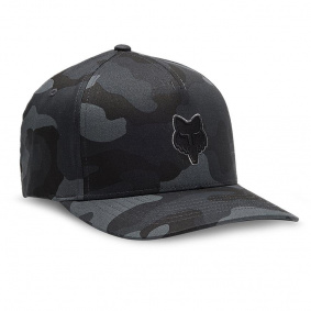 Čepice - FOX Head Flexfit Hat 2024 - Black Camo