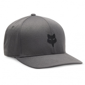 Čepice - FOX Head Tech Flexfit 2024 - Steel Grey