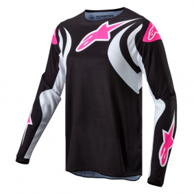 Dámský dres - ALPINESTARS Stella Fluid 2024 - Black / White