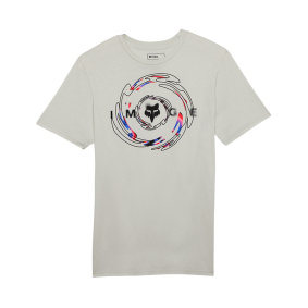 Triko - FOX Energy Face Ss Prem Tee 2025 - Light Grey